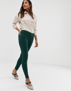 Брюки скинни Vila-Зеленый