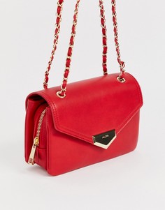 Сумка из искусственной кожи на цепочке Aldo-Красный