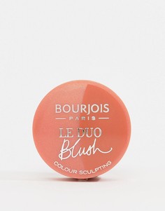 Двухцветные румяна Bourjois Little Round Pot - Romeo et Peachette-Розовый