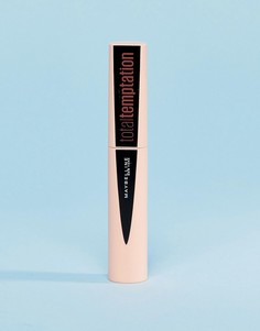 Черная объемная тушь для ресниц Maybelline Total Temptation-Черный