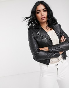 Кожаная куртка Juicy Couture Bella-Черный