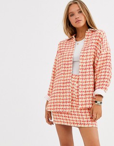 Куртка в рубашечном стиле ASOS DESIGN-Мульти