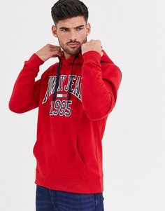 Худи с принтом Tommy Jeans Essential-Красный