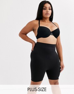Черные корректирующие шорты с поддерживающим эффектом Only Curve-Черный