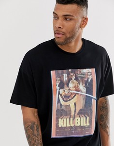 Oversize-футболка с принтом \Kill Bill\" ASOS DESIGN-Черный
