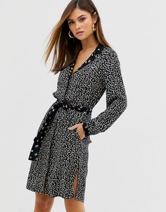 Платье со смешанным цветочным принтом Vero Moda copenhagen studio-Мульти