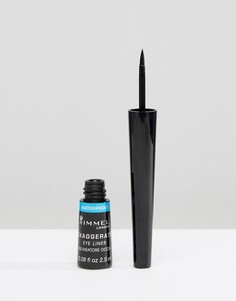 Водостойкая подводка для глаз Rimmel London Exaggerate-Черный