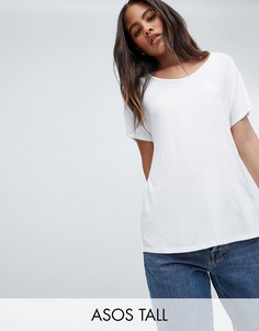 Белая футболка ASOS DESIGN Tall-Белый