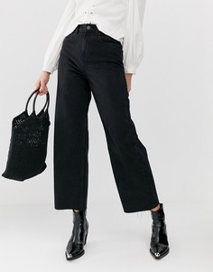 Черные джинсы-кюлоты Vero Moda Tall-Черный
