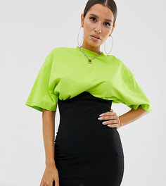 Черная облегающая юбка со шнуровкой Fashionkilla-Черный