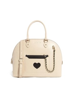 Сумочка и кошелек Love Moschino Peace And Love-Кремовый