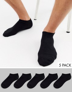 Черные спортивные носки New Look-Черный