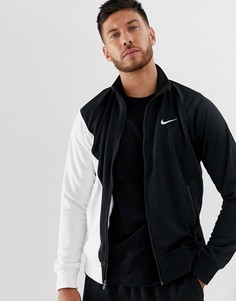 Спортивная куртка с логотипом Nike-Черный