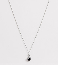 Серебряное ожерелье Reclaimed Vintage inspired эксклюзивно для ASOS-Серебряный