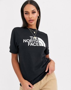 Черная футболка с принтом The North Face-Черный