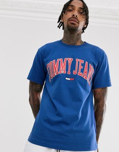 Футболка с логотипом Tommy Jeans-Синий