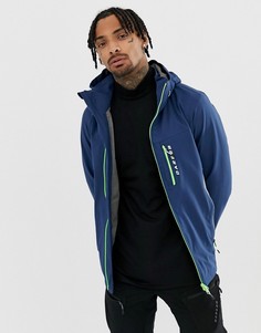 Непромокаемая куртка колор блок Dare2b-Темно-синий