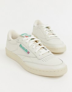 Белые кроссовки Reebok Club C-Белый