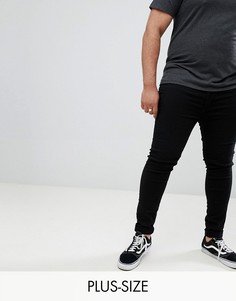 Черные супероблегающие джинсы Blend Plus Flurry-Черный