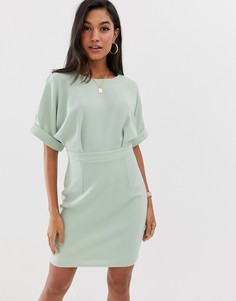Платье мини ASOS DESIGN-Зеленый