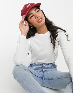 Вельветовая кепка с логотипом в форме летучей мыши Levis-Красный Levis®