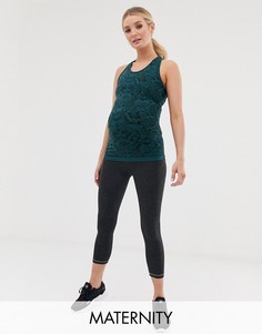 Спортивные леггинсы длиной 3/4 Mamalicious maternity-Серый Mama.Licious