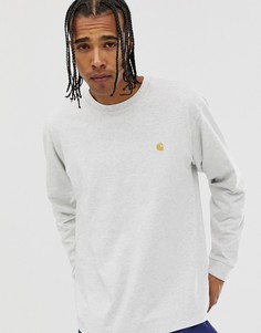 Серый лонгслив Carhartt WIP Chase