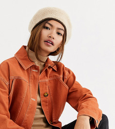 Берет My Accessories London-Бежевый