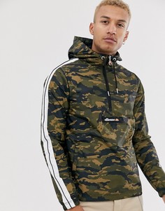 Куртка с камуфляжным принтом ellesse Parmaso-Зеленый