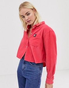 Футболка в стиле 90-х Tommy Jeans-Красный