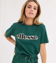 Свободная футболка с логотипом Ellesse-Зеленый
