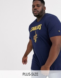 Черная футболка New Era Plus NBA Cleveland Cavaliers-Черный