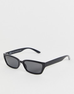 Черные солнцезащитные очки Weekday-Черный