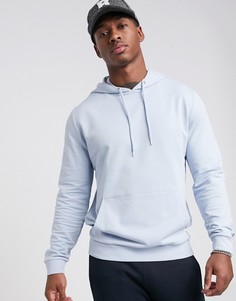 Легкий голубой худи ASOS DESGN-Фиолетовый