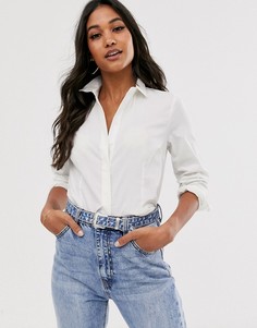 Классическая поплиновая рубашка Vila-Белый