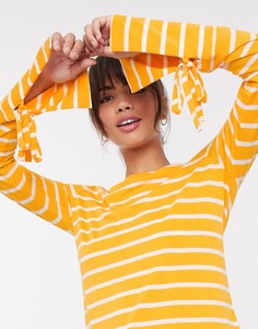 Лонгслив в полоску Tommy Hilfiger - Annie-Оранжевый