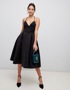 Платье миди для выпускного ASOS DESIGN-Черный