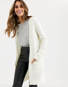 Кремовый кардиган рыхлой вязки Vero Moda-Белый