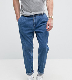 Светло-синие джинсы прямого кроя Noak-Синий