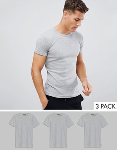 3 футболки для дома French Connection-Серый