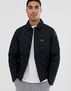 Стеганая куртка Lacoste-Черный
