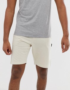 Трикотажные шорты с логотипом D-Struct-Светло-бежевый