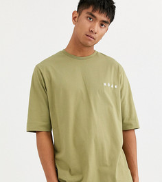 Oversize-футболка с логотипом Noak-Коричневый