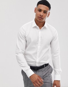 Приталенная рубашка Calvin Klein Bari-Белый
