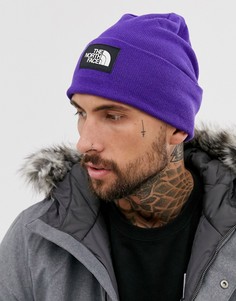 Фиолетовая шапка-бини из переработанных материалов The North Face - Dock Worker-Фиолетовый