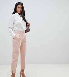 Брюки-сигареты ASOS DESIGN Petite-Розовый