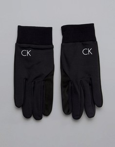 Черные перчатки Calvin Klein Golf-Черный