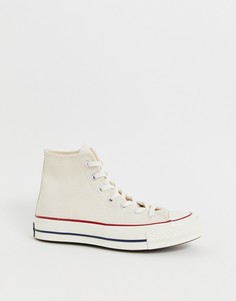 Высокие кеды цвета пергамента Converse Chuck 70-Кремовый