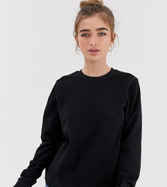 Черный свитшот ASOS DESIGN Petite ultimate