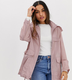 Куртка-дождевик ASOS DESIGN Petite-Розовый